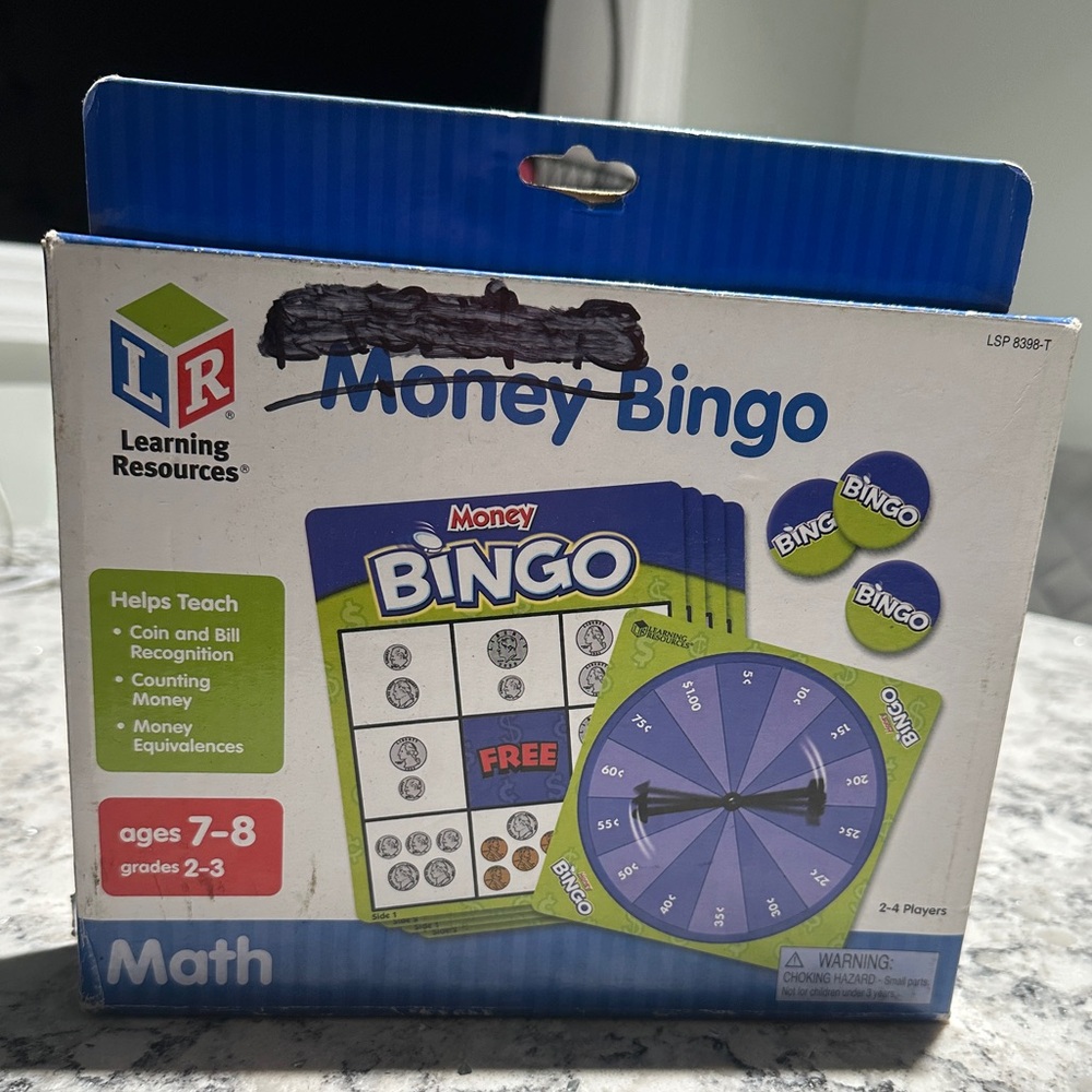 LR-Learning Resources- Money Bingo